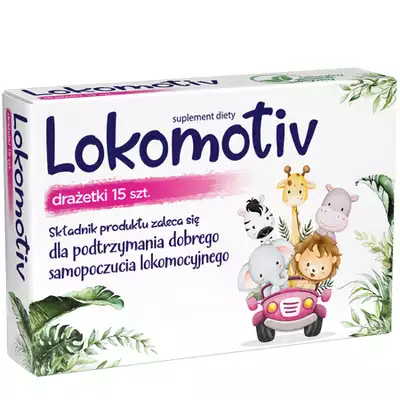 LOKOMOTIV, drażetki,15 szt.