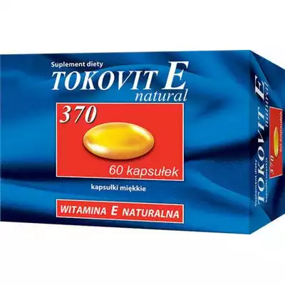 TOKOVIT E NATURAL 370, 60 kapsułek