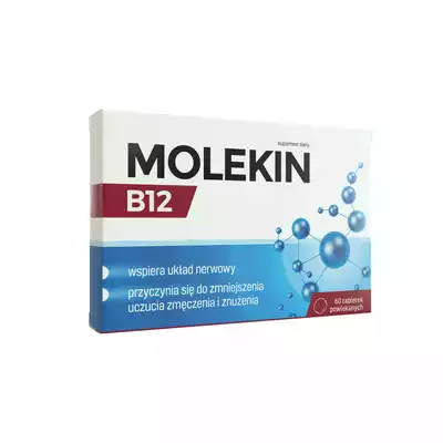 MOLEKIN B12, tabletki powlekane, 60 szt.