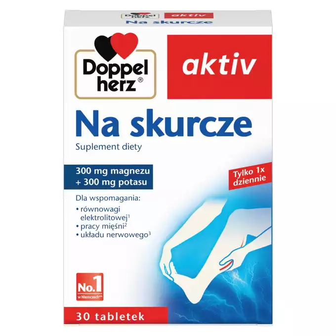 DOPPELHERZ AKTIV NA SKURCZE, tabletki, 30 szt.