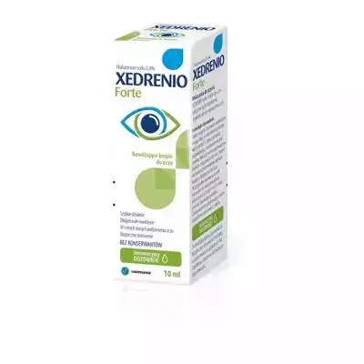 XEDRENIO FORTE, krople do oczu, 10 ml.