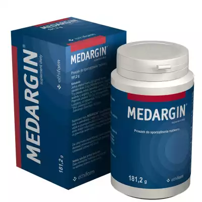 MEDARGIN, pojemnik z proszkiem, 181,2 g