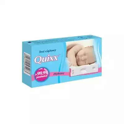 TEST CIĄŻOWY QUIXX, płytkowy, 1 szt.