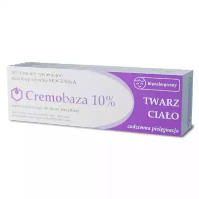 CREMOBAZA 10%, krem półtłusty z mocznikiem, 30 g