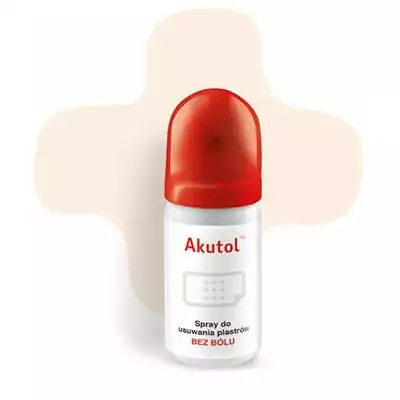 AKUTOL, spray do bezbolesnego usuwania plastrów, aerozol na skórę, 35 ml