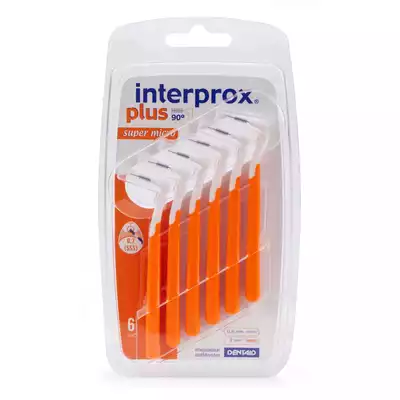 INTERPROX PLUS SUPERMICRO PHD 0,7, szczoteczki międzyzębowe, 6 szt.