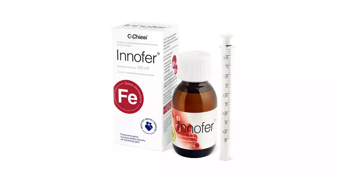Innofer - produkt uzupełniający niedobór żelaza | Tramco24