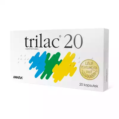 TRILAC, kapsułki twarde, 20 szt.