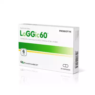 LOGGIC60, kapsułki, 20 szt.