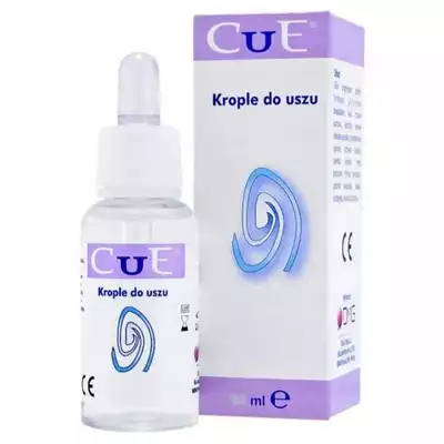 CUE, krople do uszu, 30 ml