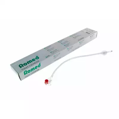 ROMED CEWNIK FOLEYA, urologiczny silikonowy CH20/30 ml, 1 szt.