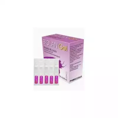 BIOLAN GEL 0,3%, krople do oczu, 10 minimsów x 0,35 ml