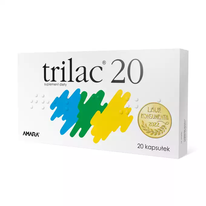 TRILAC, kapsułki twarde, 20 szt.