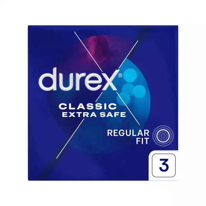 DUREX EXTRA SAFE, prezerwatywy, 3 szt.