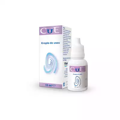 CUE, krople do uszu, 15 ml