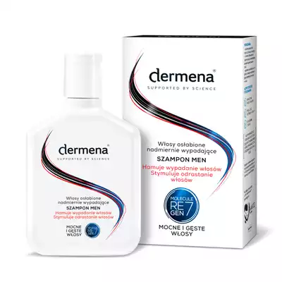 DERMENA MEN, szampon hamujący wypadanie włosów dla mężczyzn, 200 ml
