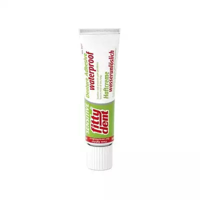 FITTYDENT SENSITIVE, klej do protez z aloesem i mirrą, 40 g
