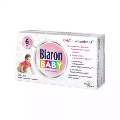 BIARON BABY 12M+, kapsułki twist-off, 30 szt. (1)