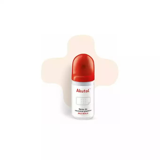 AKUTOL, spray do bezbolesnego usuwania plastrów, aerozol na skórę, 35 ml