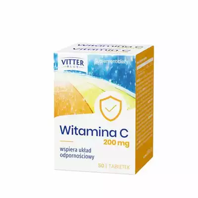 VITTER BLUE WITAMINA C 200 MG, tabletki, 50 szt.