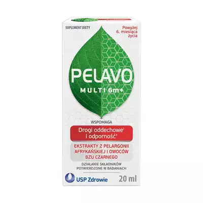 PELAVO MULTI 6M+, krople, 20 ml
