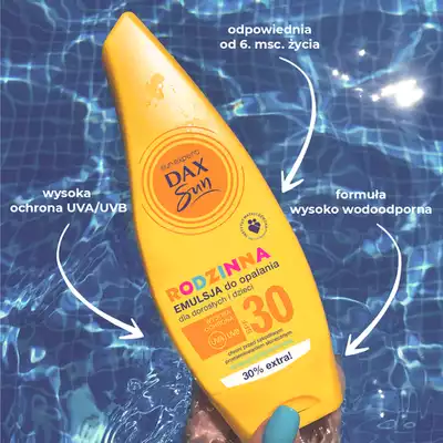 DAX SUN BALSAM RODZINNY SPF 30, balsam, 250 ml