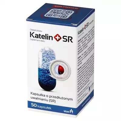 KATELIN+SR, kapsułki o przedłużonym uwalnianiu, 50 szt.