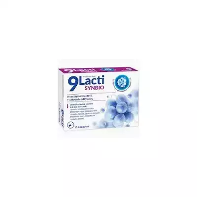 9 LACTI SYNBIO, kapsułki, 10 szt.