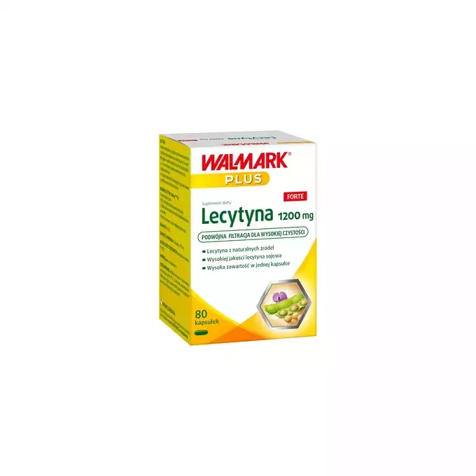 LECYTYNA 1200 MG FORTE, kapsułki, 80 szt