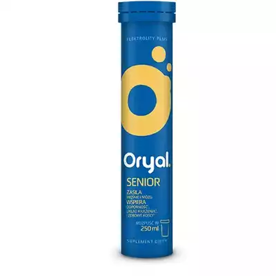 ORYAL SENIOR, tabletki musujące, 20 szt. (1)