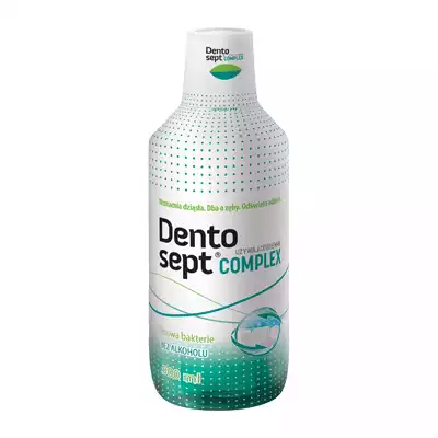 DENTOSEPT COMPLEX, płyn do płukania jamy ustnej, 500 ml