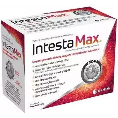 INTESTA MAX, saszetki, 30 szt.
