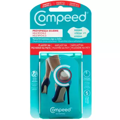 COMPEED NA PĘCHERZE NA PIĘTĘ, plastry, 5 szt.