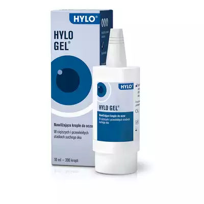 HYLO GEL, krople do oczu, 10 ml