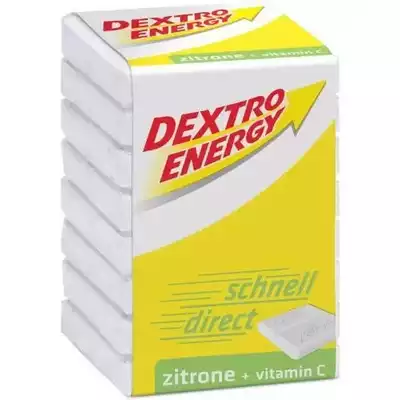 DEXTRO ENERGY, cytrynowe pastylki do ssania, 8 szt.