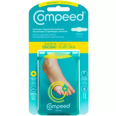 COMPEED NA ODCISKI NA PALCACH, plastry 2,2 x 1,97 cm, 10 szt. (1)