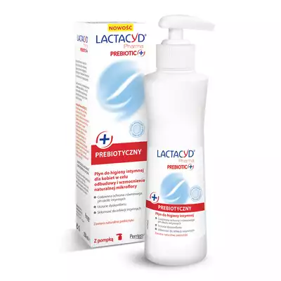 LACTACYD PHARMA PREBIOTIC+, płyn do higieny intymnej, 250 ml