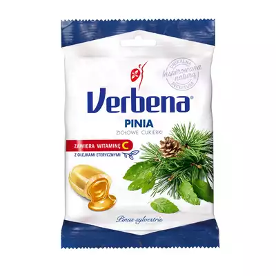 VERBENA IMBIR, landrynki do ssania, 60 g (1)