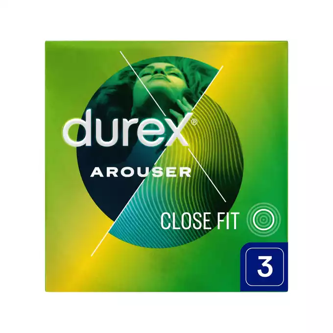 DUREX AROUSER, prezerwatywy, 3 szt.