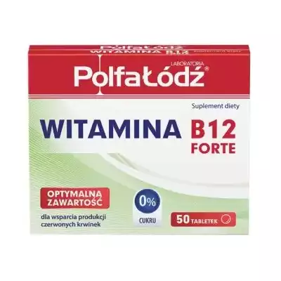 VITAMINA B12 FORTE 10 MCG, Polfa Łódź, tabletki, 50 szt.