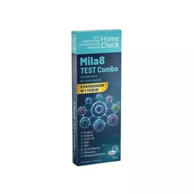 HOME CHECK, MILA 5 Combo, test antygenowy 5w1, 1 szt. (1)