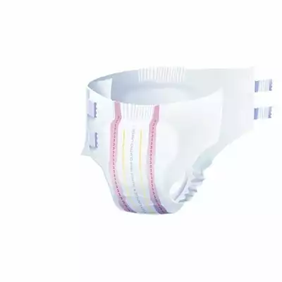 SUPER SENI QUATRO pieluchomajtki dla dorosłych na rzepy, rozmiar L,  obwód 100-150 cm, 10 sztuk