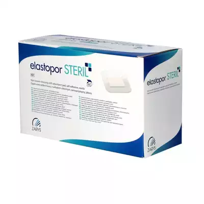 ELASTOPOR E, taśma opatrunkowa, niejałowa włókinowa samoprzylepna 10 cm x 10 m, 1 szt. (1)