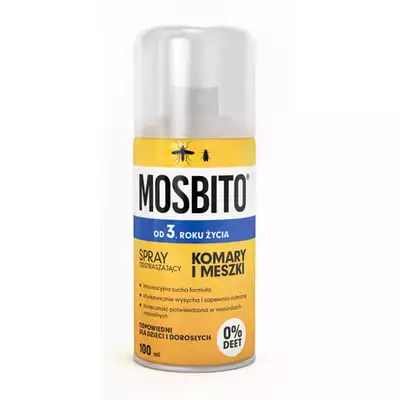 MOSBITO, suchy spray odstraszający komary i meszki, 100 ml (1)