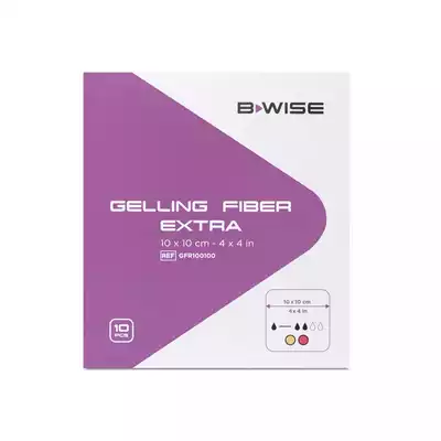BWISE Opatrunek żelujący – Gelling Fiber Extra, 5x5 cm, 10 szt. (1)