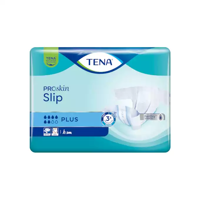 TENA SLIP PROSKIN PLUS, pieluchomajtki, rozmiar L, 30 szt.