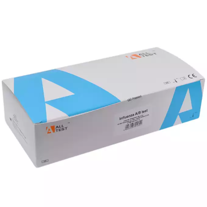 Test Combo 9 W 1, SARS-COV-2/RHV/PIV/INFLUENZA A+B/RSV/ADV/HMPV/M.P ANTYGEN, 1 szt. (1)