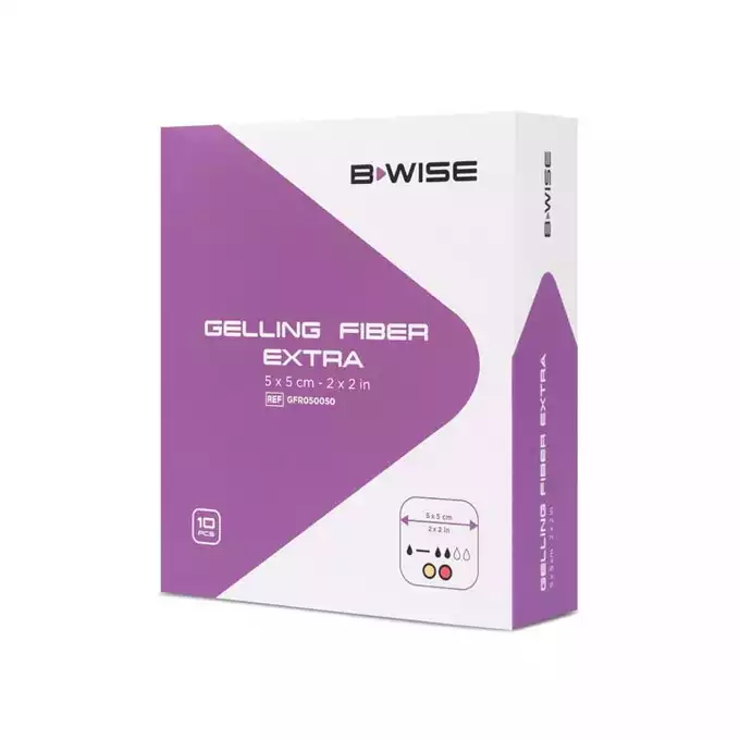 BWISE Opatrunek żelujący – Gelling Fiber Extra, 2x45 cm, 10 szt. (1)