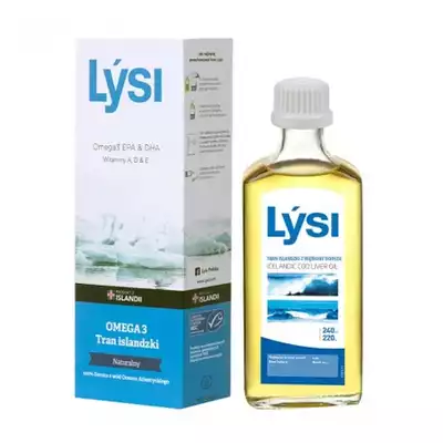 LYSI, tran islandzki 500mg, kapsułki, 120 szt. (1)