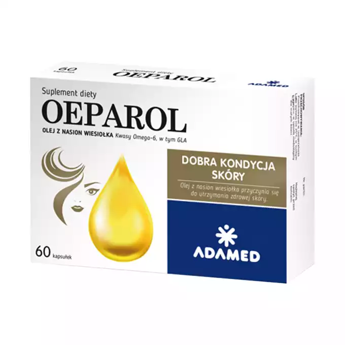 OEPAROL, olej z nasion wiesiołka, kapsułki, 60 szt.